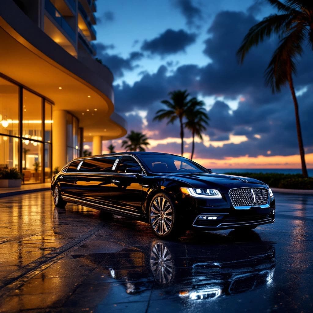 Luxury limousine